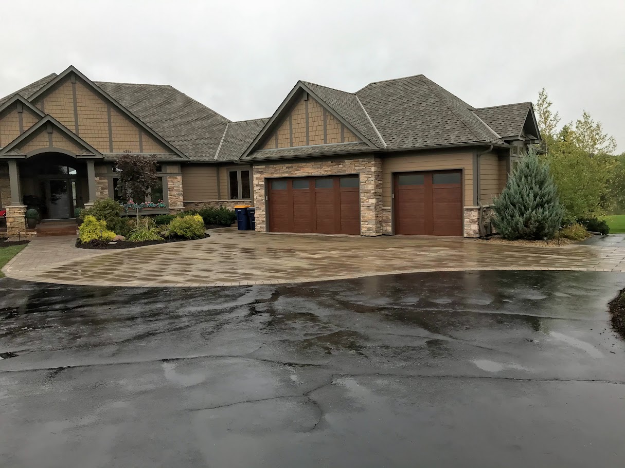 Permeable Driveway Inlay